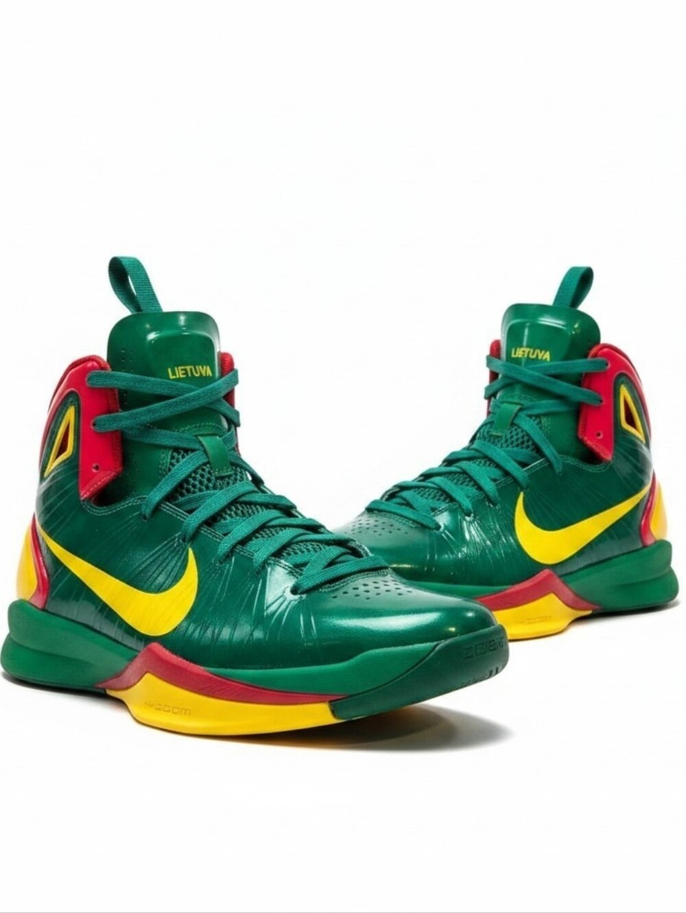 Nike Hyperdunk 2010 Lithuania Puerto Rico Colorway Basketball Shoes Men’s 12
